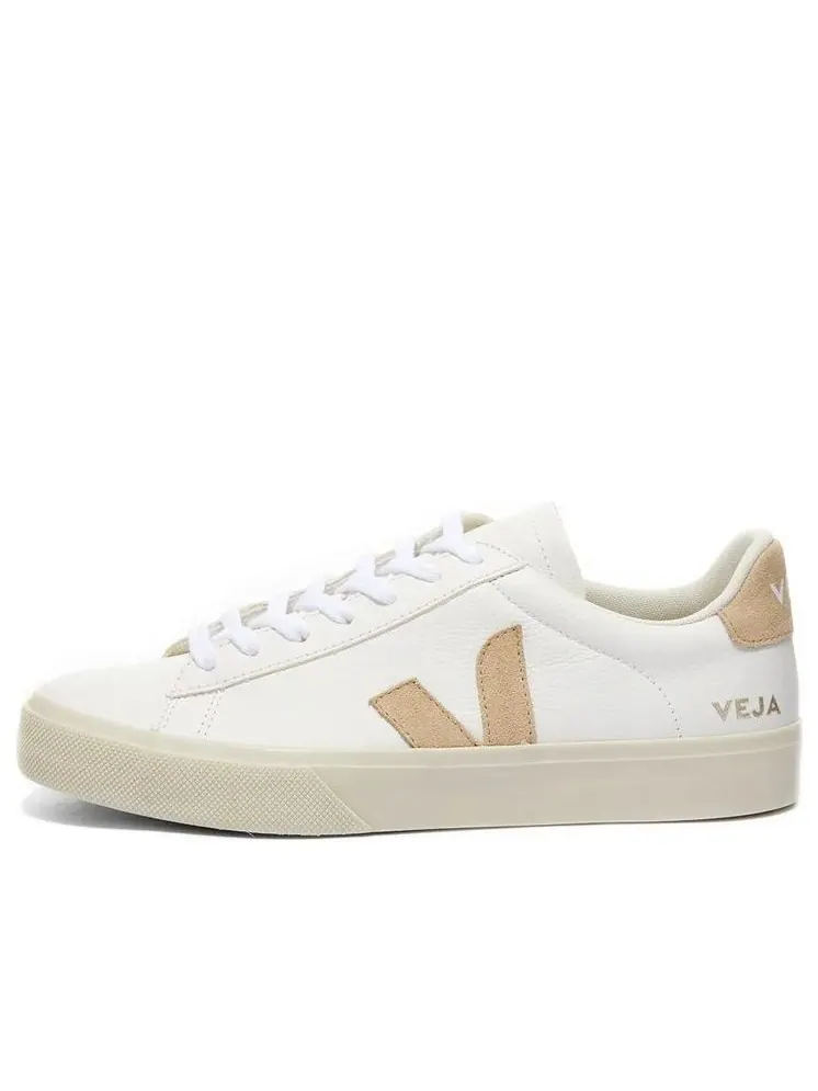 Кроссовки Veja Campo Low-Top Sneakers 'White Almond' — изображение 1 из 5, белый