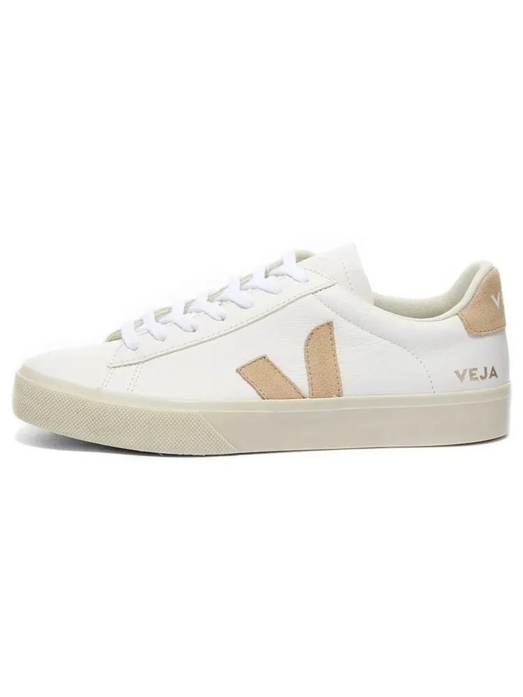 Кроссовки Veja Campo Low-Top Sneakers 'White Almond' — изображение 2 из 5, белый