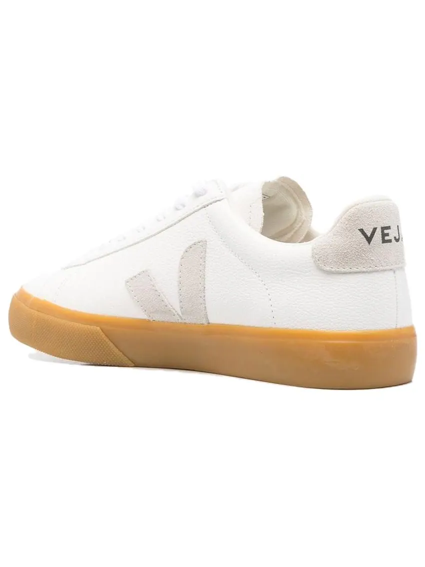 Кроссовки Veja Campo Chromefree Lace-Up Sneakers 'White Natural Brown' — изображение 4 из 4, белый