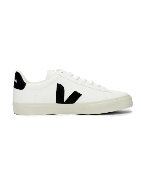Veja Campo Low Chromefree 'White Black' — изображение 2 из 6, белый/черный