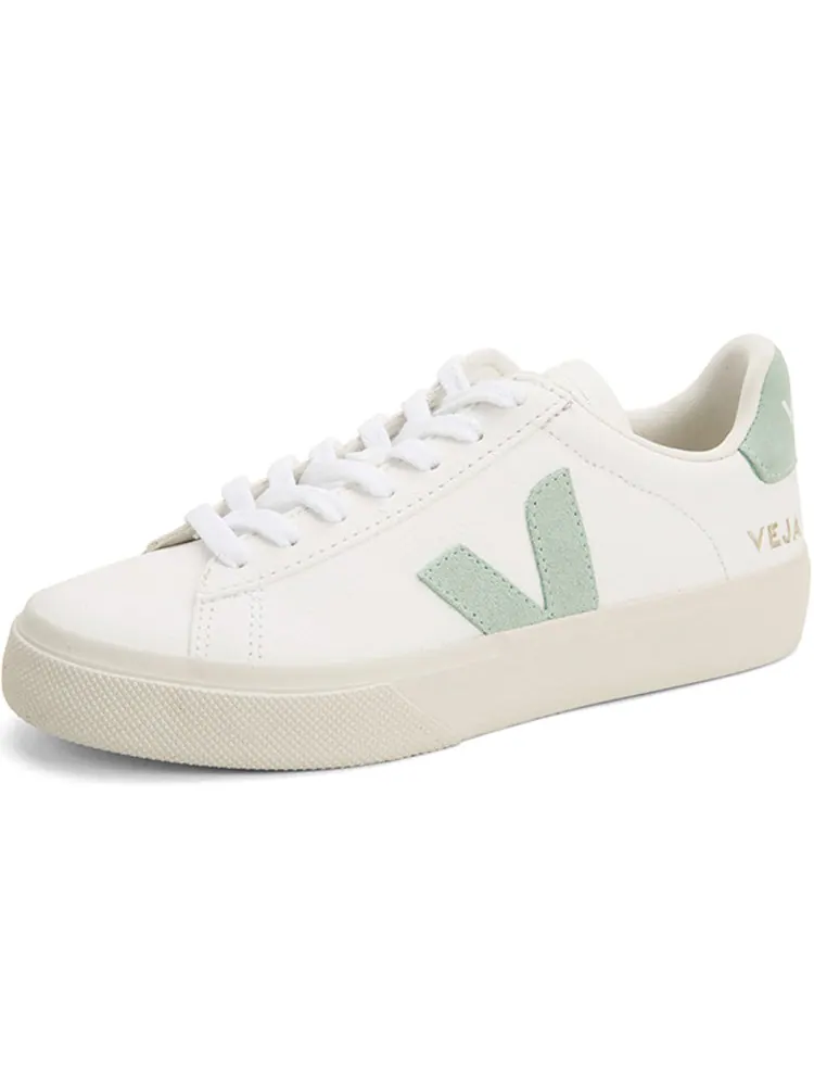 Кроссовки Veja Campo Campo Lace-Up 'White Matcha' — изображение 2 из 5, белый
