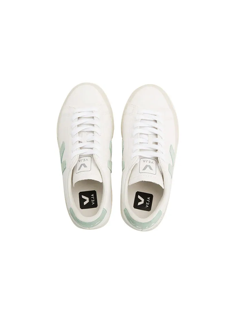 Кроссовки Veja Campo Campo Lace-Up 'White Matcha' — изображение 3 из 5, белый