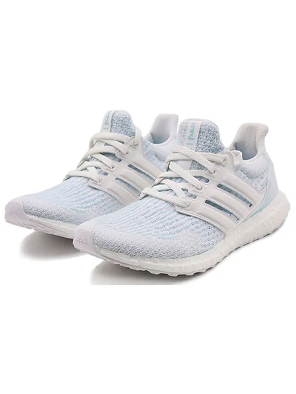 Кроссовки parley x ultraboost 3.0 ограниченный Adidas — изображение 2 из 4, белый/синий