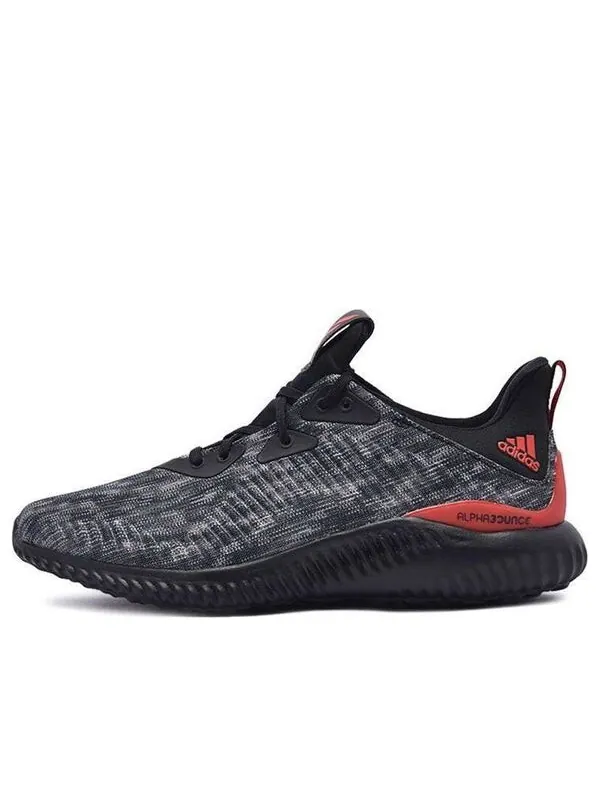 Кроссовки alphabounce китайский новый год Adidas — изображение 1 из 4, черный/красный