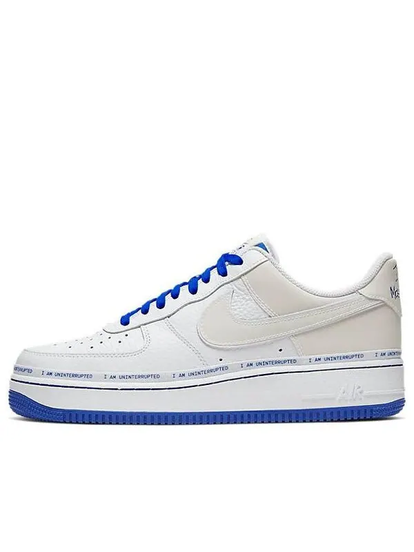 Кроссовки x uninterrupted air force 1 low qs Nike — изображение 1 из 4, белый/черный-синий