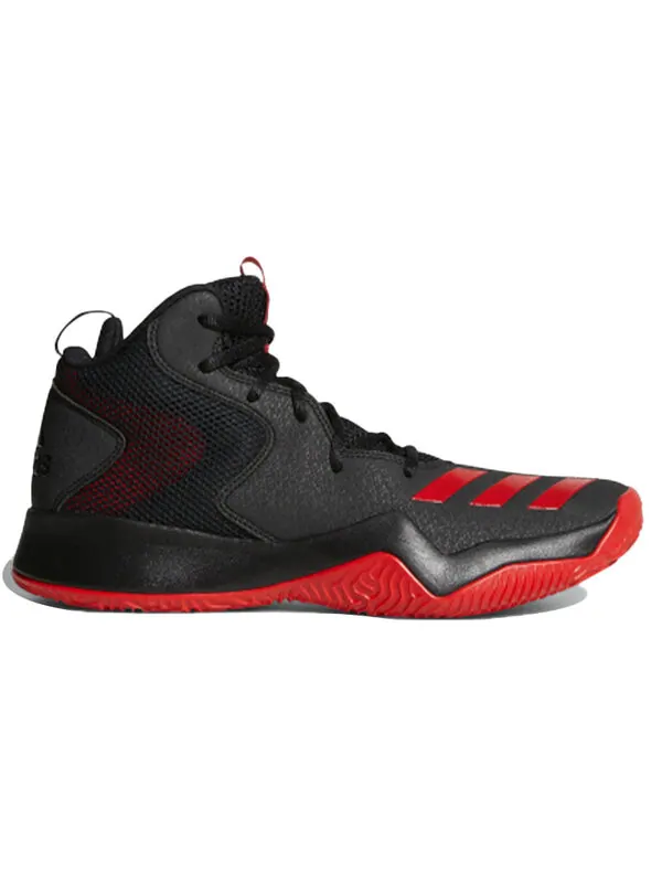 Кроссовки crazy team ii красные Adidas — изображение 2 из 4, черный/красный