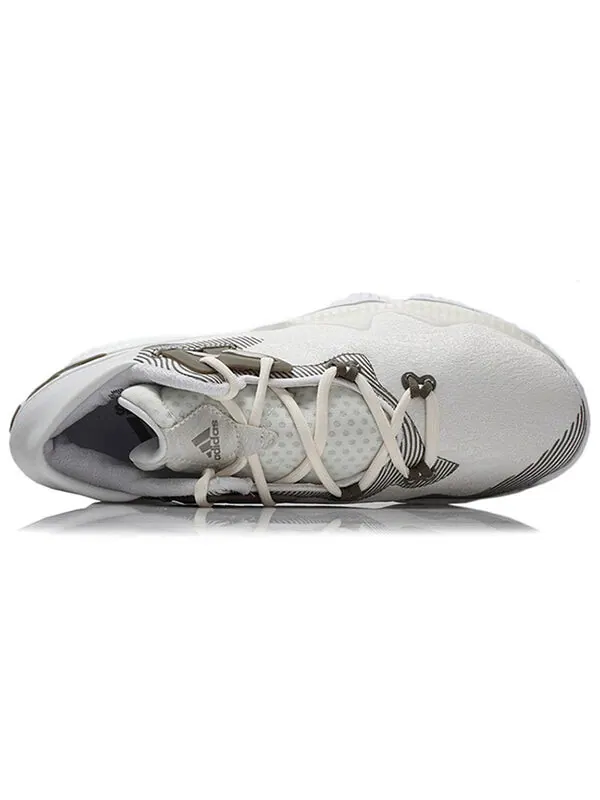 Кроссовки легкий импульс Adidas Crazy — изображение 4 из 4, белый/коричневый