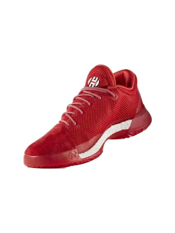 Кроссовки Harden Vol. 1 Adidas — изображение 2 из 4, красный/белый
