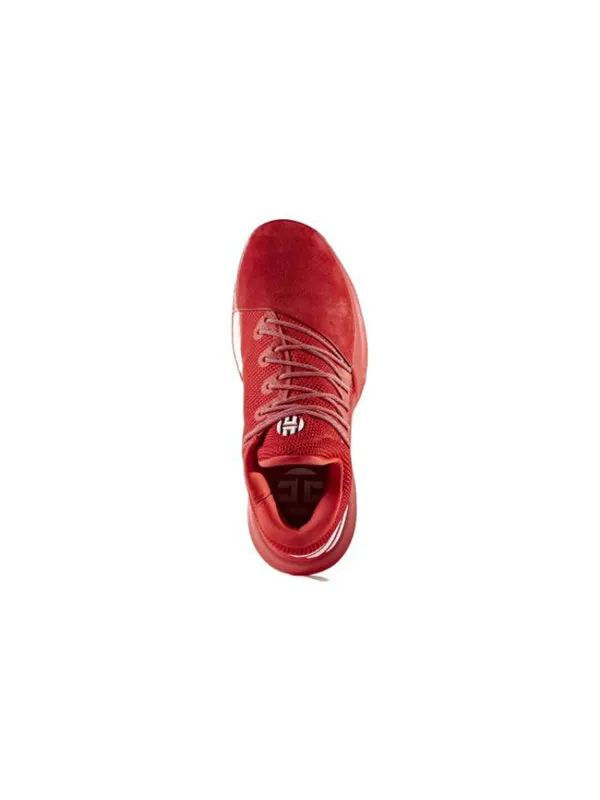 Кроссовки Harden Vol. 1 Adidas — изображение 3 из 4, красный/белый