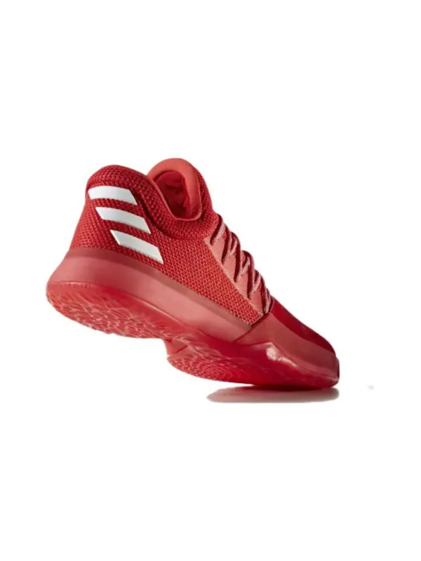 Кроссовки Harden Vol. 1 Adidas — изображение 4 из 4, красный/белый