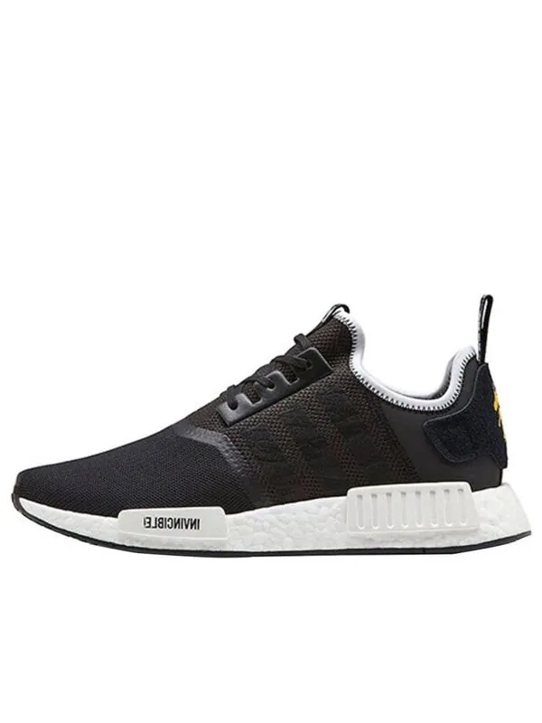 Кроссовки непобедимые x соседство x nmd_r1 Adidas — изображение 1 из 3, черный