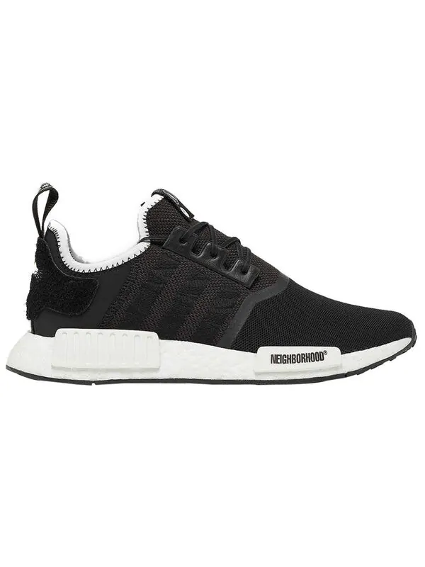 Кроссовки непобедимые x соседство x nmd_r1 Adidas — изображение 2 из 3, черный