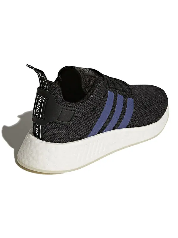 Кроссовки nmd_r2 Adidas — изображение 3 из 4, черный/синий