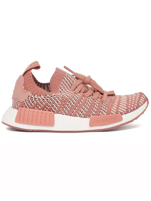 Кроссовки nmd_r1 stlt primeknit Adidas — изображение 2 из 4, розовый