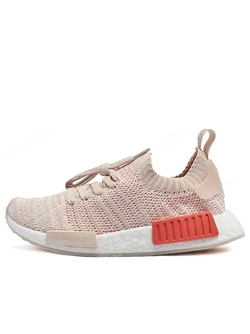 Кроссовки nmd_r1 stlt primeknit 'linen' Adidas — изображение 1 из 3, оранжевый