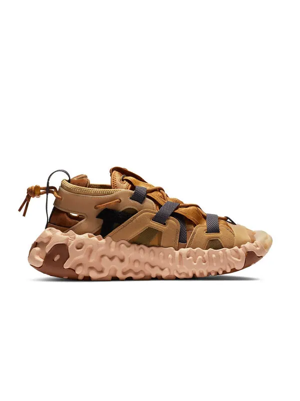 Кроссовки ispa overreact sandal Nike — изображение 2 из 4, коричневый/желтый