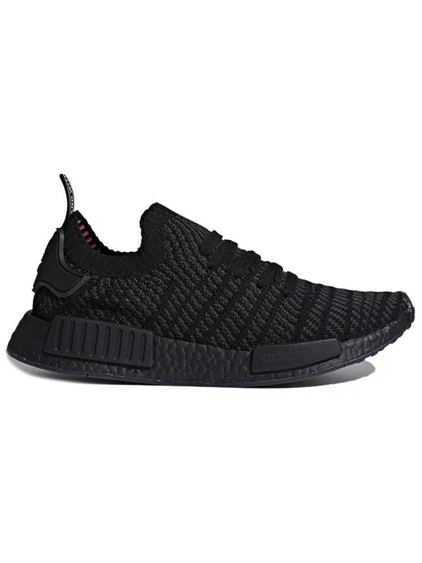 Кроссовки nmd_r1 primeknit stlt Adidas — изображение 2 из 4, черный