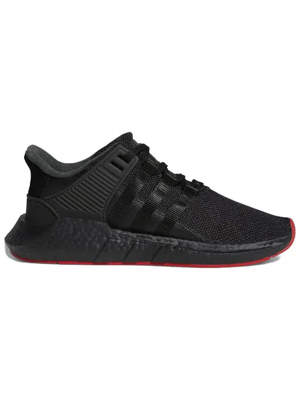 Кроссовки eqt support 93 17 Adidas — изображение 2 из 4, черный/красный
