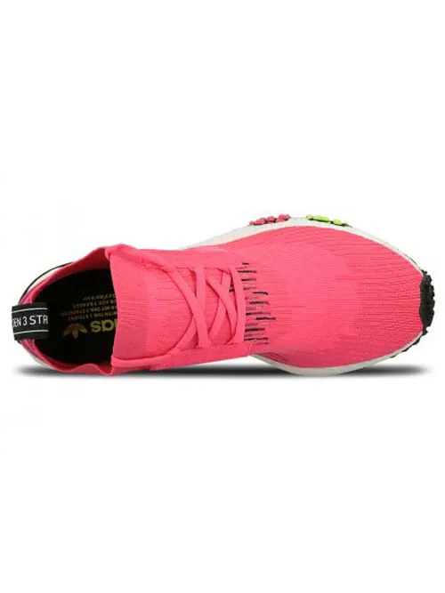 Кроссовки nmd_racer primeknit Adidas — изображение 4 из 4, розовый