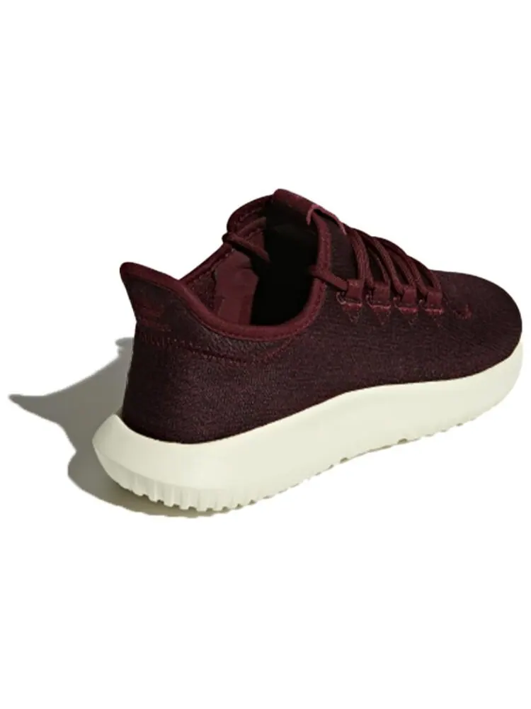 Кроссовки Adidas Originals Women's Tubular Shadow 'Maroon' — изображение 4 из 5, темно-бордовый