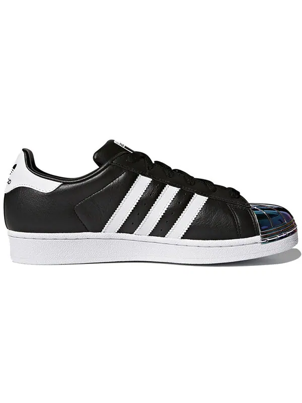 Кроссовки superstar металлический носок Adidas — изображение 2 из 4, черный/белый