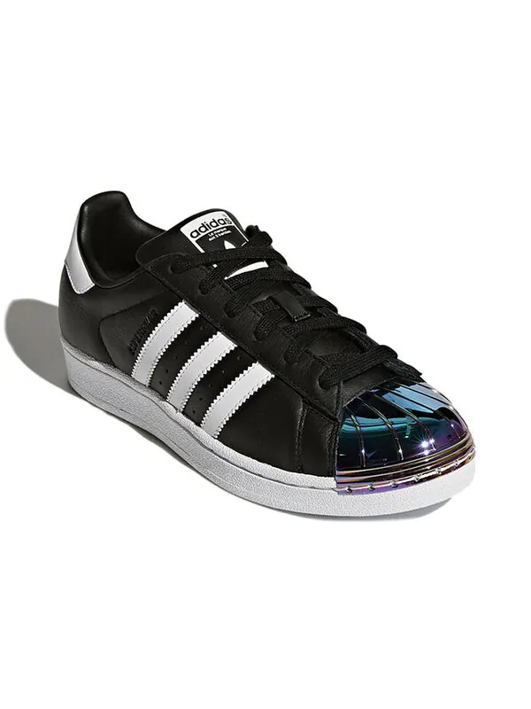 Кроссовки superstar металлический носок Adidas — изображение 3 из 4, черный/белый