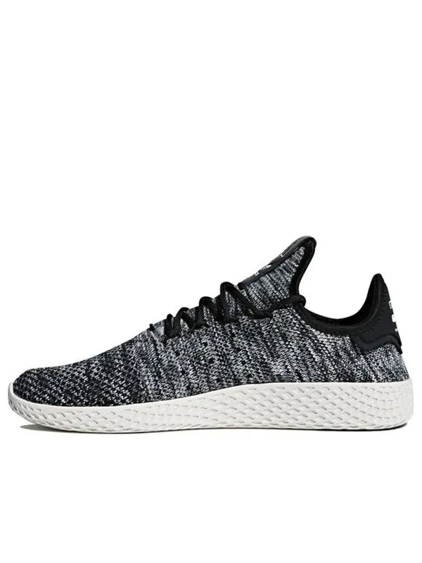 Кроссовки x pharrell tennis hu primeknit 'oreo' Adidas — изображение 1 из 4, черный/белый