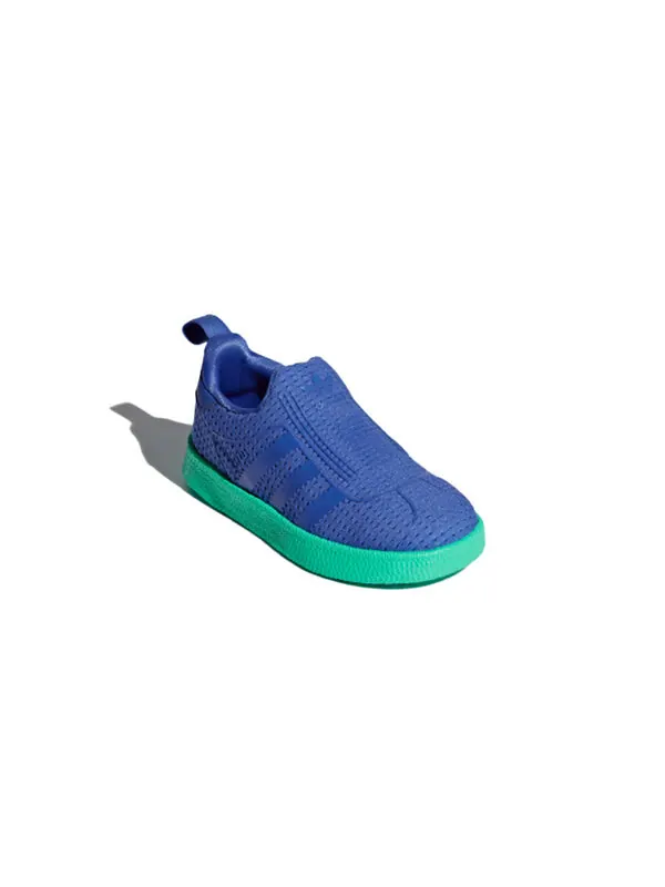 Кроссовки газель 360 i Adidas — изображение 3 из 4, синий/зеленый