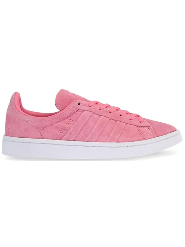 Кроссовки кампус Adidas — изображение 2 из 4, белый/розовый
