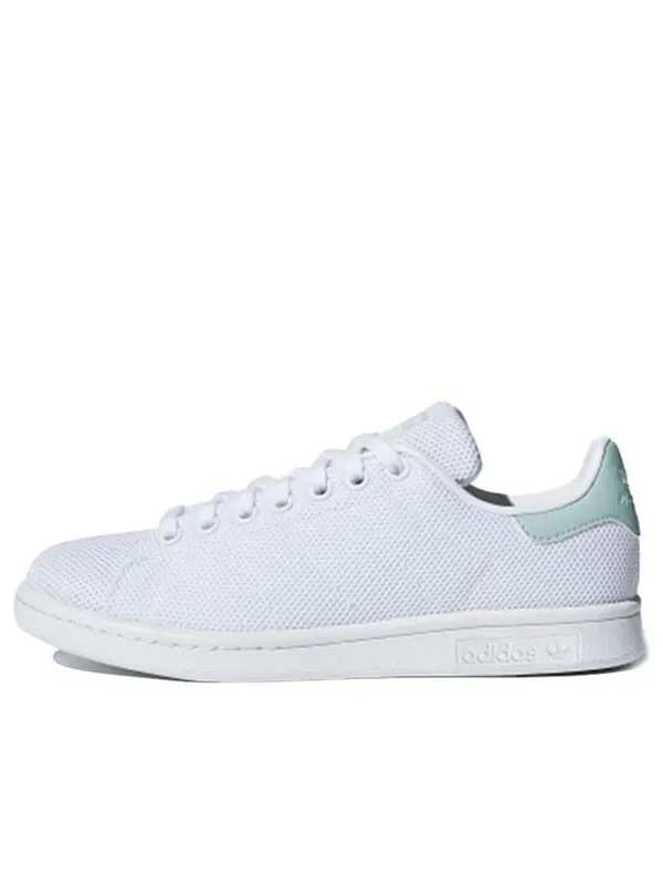 Кроссовки оригиналы stan smith Adidas — изображение 1 из 4, белый/серый/зеленый