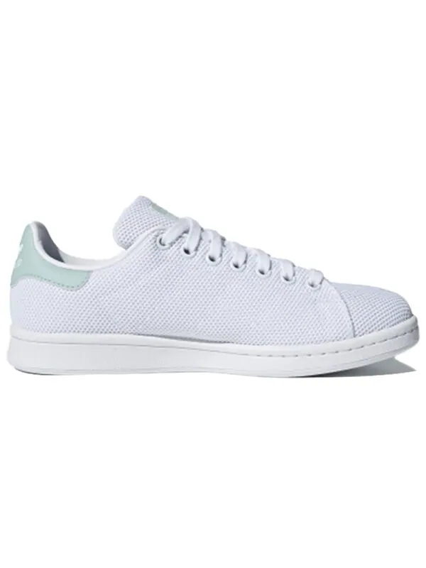 Кроссовки оригиналы stan smith Adidas — изображение 2 из 4, белый/серый/зеленый