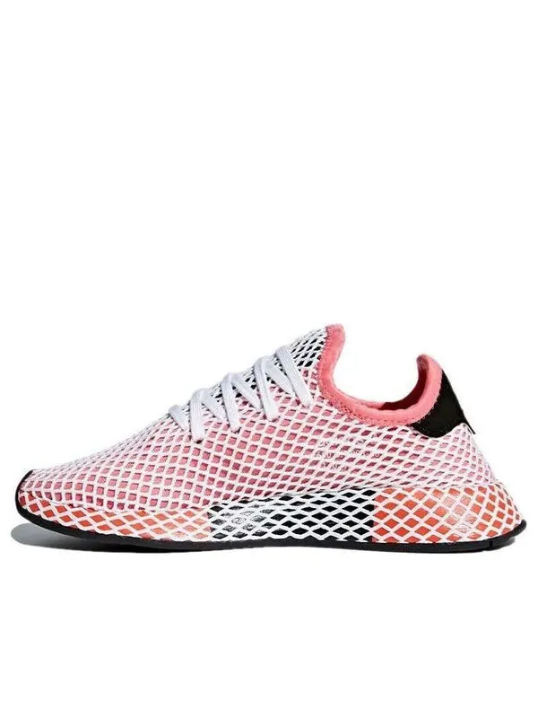 Кроссовки deerupt Adidas — изображение 1 из 4, красный/белый