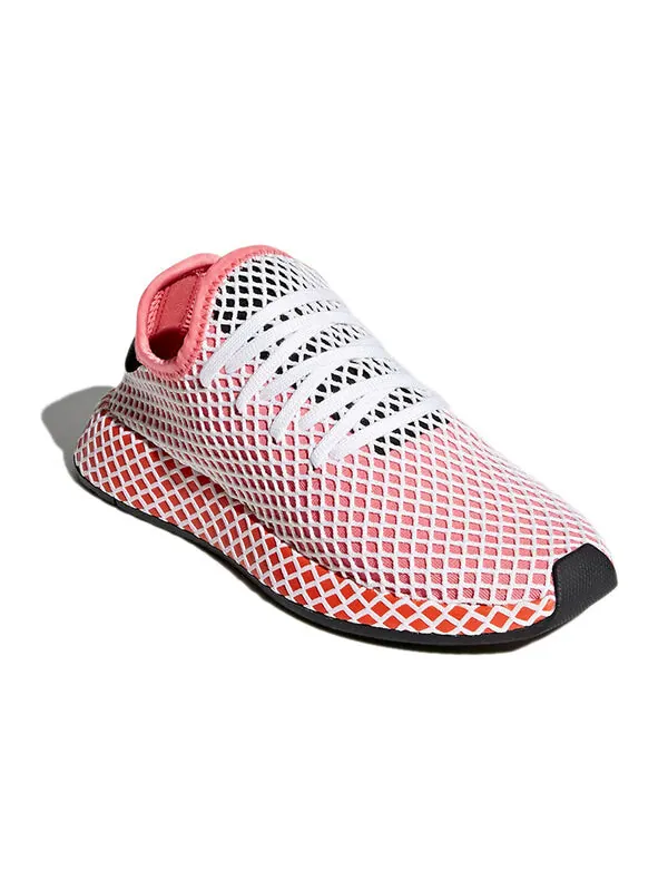 Кроссовки deerupt Adidas — изображение 3 из 4, красный/белый