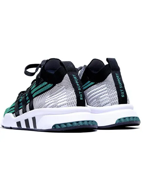 Кроссовки eqt support mid adv primeknit Adidas — изображение 3 из 3, черный/зеленый