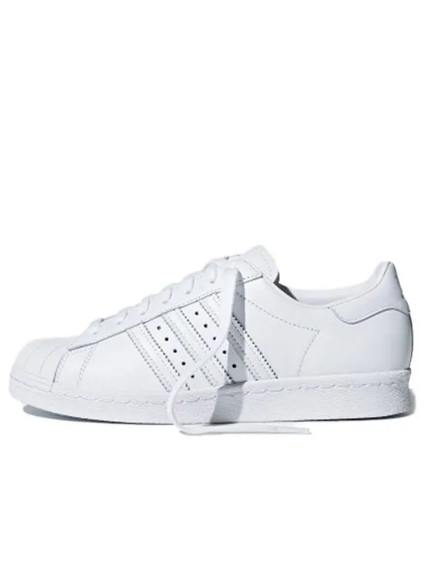 Кроссовки суперзвезда 80 Adidas — изображение 1 из 4, белый/красный