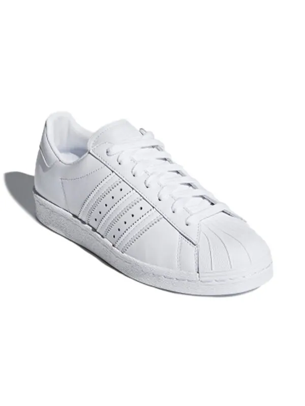 Кроссовки суперзвезда 80 Adidas — изображение 3 из 4, белый/красный