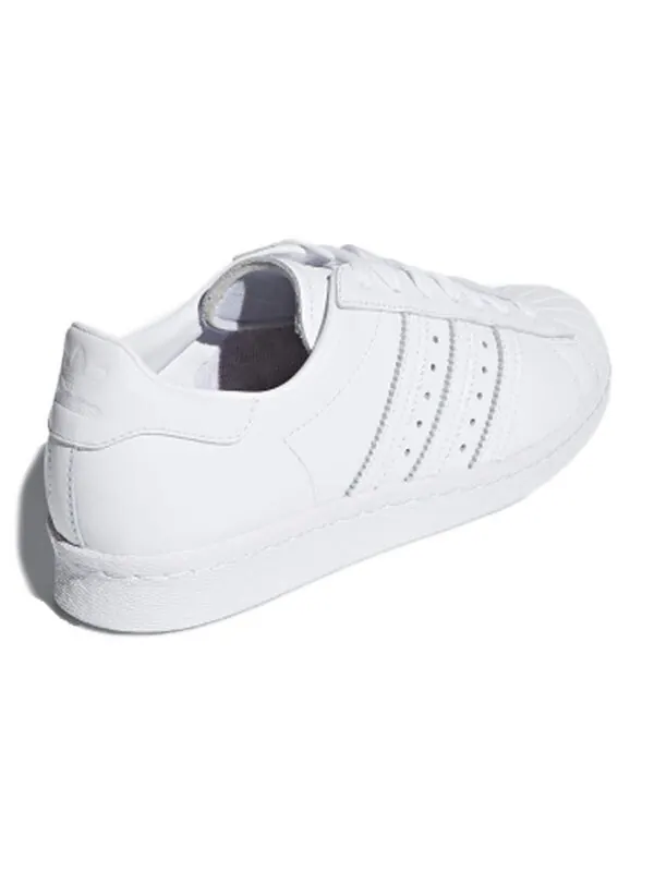 Кроссовки суперзвезда 80 Adidas — изображение 4 из 4, белый/красный