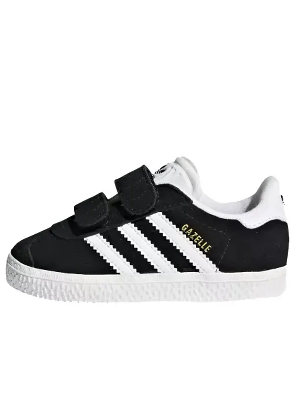 Кроссовки газель cf Adidas — изображение 1 из 4, черный/белый/золотистый