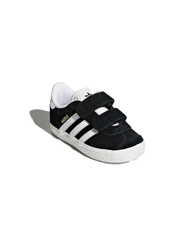 Кроссовки газель cf Adidas — изображение 4 из 4, черный/белый/золотистый