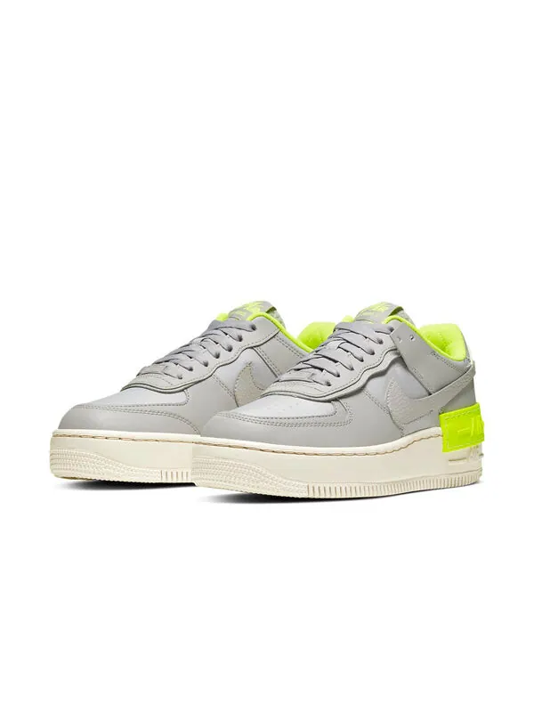 Кроссовки air force 1 shadow Nike — изображение 3 из 4, серый/зеленый