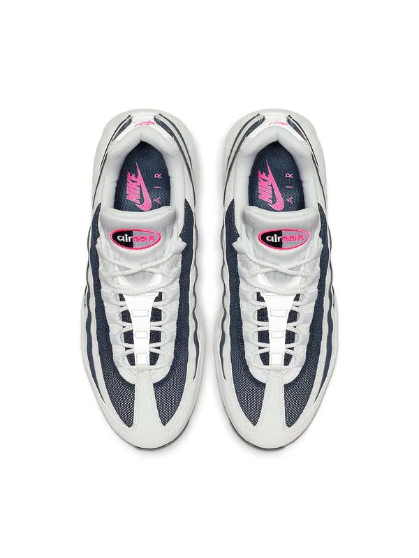 Кроссовки air max 95 Nike — изображение 4 из 4, белый/розовый