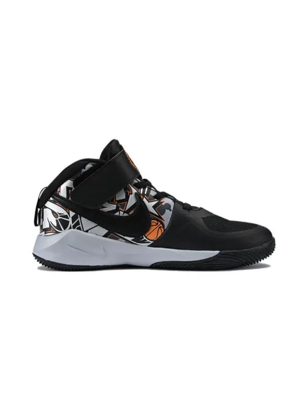 Команда кроссовок hustle d Nike — изображение 2 из 4, черный/серый/мульти