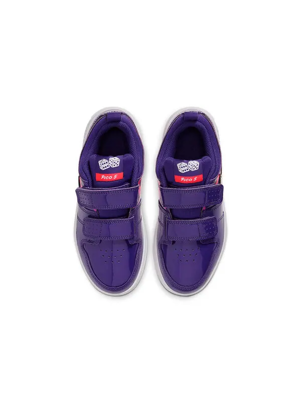 Кроссовки пико 5 авто Nike — изображение 3 из 4, фиолетовый/черный