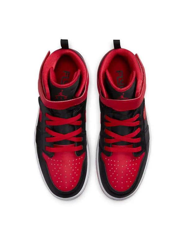 Кроссовки 1 hi flyease Air Jordan — изображение 3 из 4, черный/белый/красный