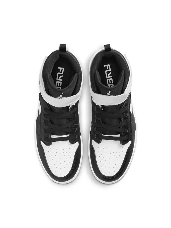 Кроссовки 1 высокие flyease Air Jordan — изображение 4 из 4, черный/белый