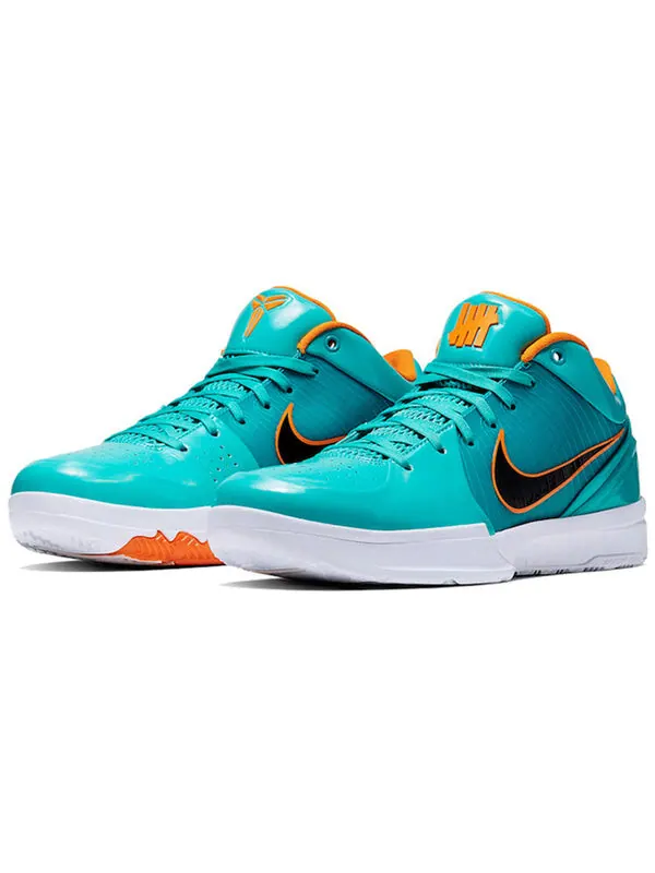 Кроссовки x undefeated kobe 4 protro Nike — изображение 3 из 4, синий/черный