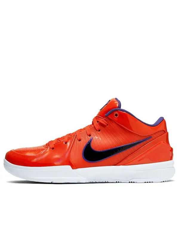 Кроссовки x undefeated kobe 4 protro Nike — изображение 1 из 4, оранжевый/синий
