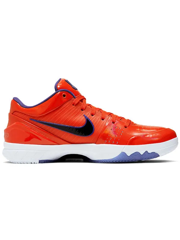 Кроссовки x undefeated kobe 4 protro Nike — изображение 2 из 4, оранжевый/синий