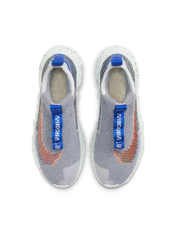Кроссовки space hippie 02 Nike — изображение 4 из 4, серый/синий