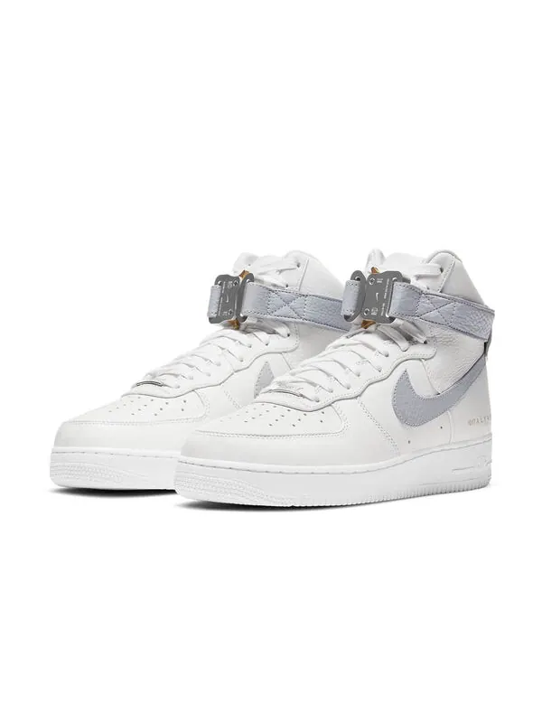 Кроссовки x 1017 alyx 9см air force 1 высокие Nike — изображение 3 из 4, белый/серый